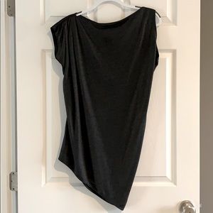 DVF Asymmetrical sleeveless top